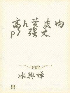 高h荤爽肉〈np〉强文