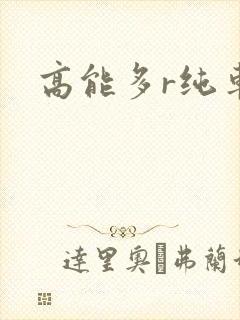高能多r纯车