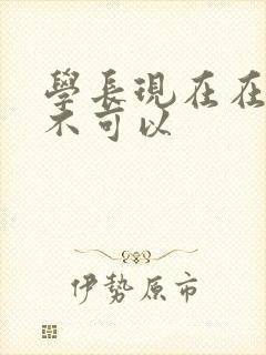 学长现在在上课不可以