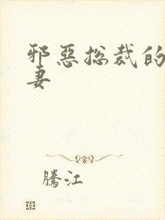 邪恶总裁的娇宠妻