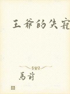 王爷的失宠冷妃