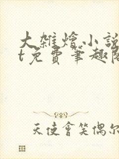 大杂烩小说txt免费笔趣阁封面