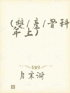 (双/产/骨科年上)