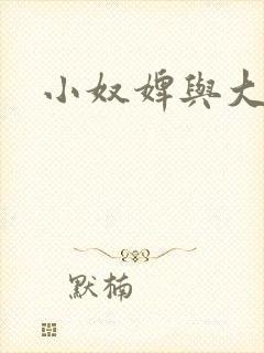 小奴婢与大少爷封面