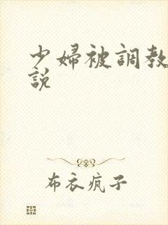 少妇被调教的小说封面