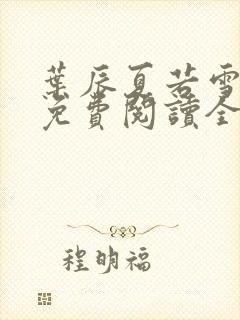 叶辰夏若雪孙怡免费阅读全文章节封面