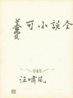 姜可小说全文免费封面