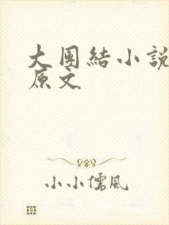 大团结小说阅读原文