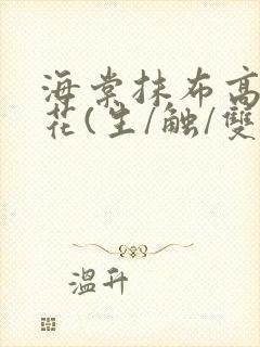 海棠抹布高岭之花(生/触/双)