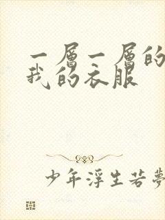 一层一层的剥开我的衣服