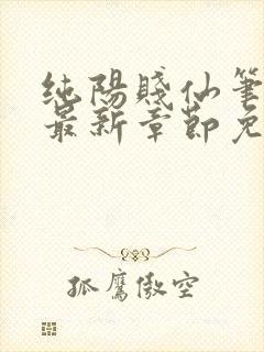 纯阳贱仙笔趣阁最新章节免费阅读