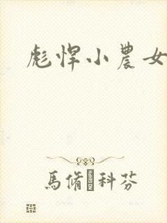 彪悍小农女封面