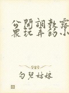 公开调教露出当众玩弄的小说封面