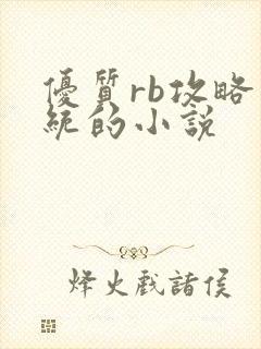 优质rb攻略系统的小说封面