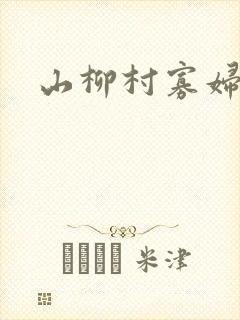 山柳村寡妇情史