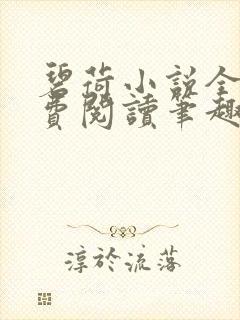 碧荷小说全文免费阅读笔趣阁