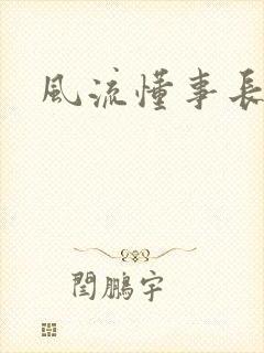 风流懂事长