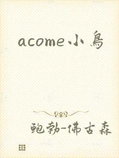 acome小鸟