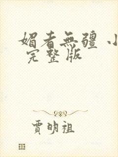 媚者无疆 小说 完整版