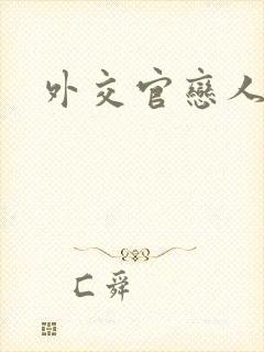 外交官恋人小说