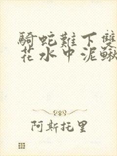 骑蛇难下双金银花水中泥鳅封面