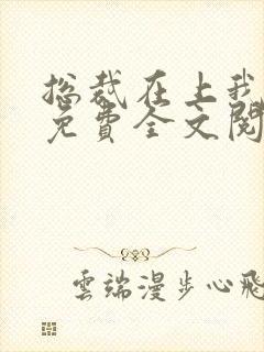 总裁在上我在下免费全文阅读封面