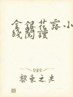 金银花露小说在线阅读