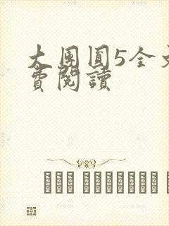 大团圆5全文免费阅读
