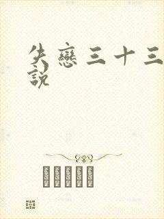 失恋三十三天小说