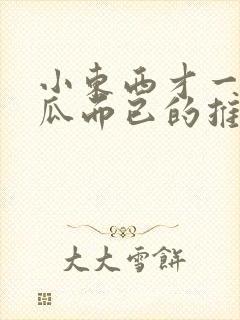 小东西才一根黄瓜而已的推荐书封面