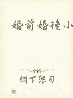婚前婚后小说