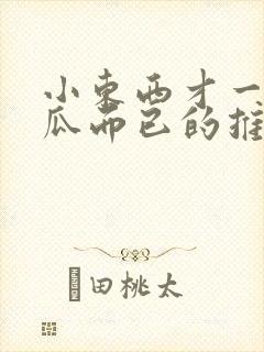 小东西才一根黄瓜而已的推荐书封面