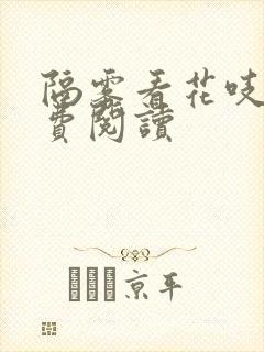 隔雾看花吱吱免费阅读