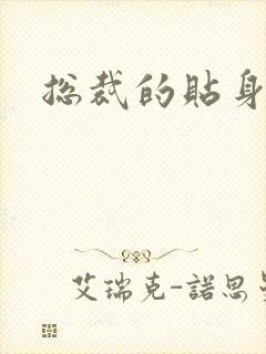 总裁的贴身女佣