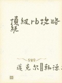 顶级rb攻略系统