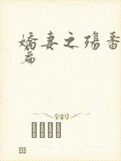 娇妻之殇番外全篇