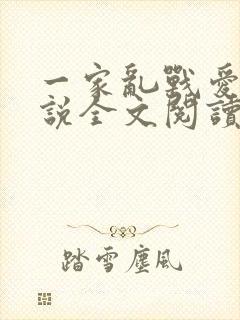 一家乱战爱莲小说全文阅读封面