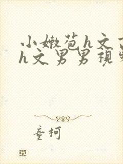 小嫩苞h文高辣h文男男视频封面