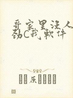 哥家里没人使点劲C我软件