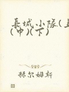 长城小队(上)(中)(下)