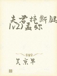 夫君摔断腿后(1v2)孟弥