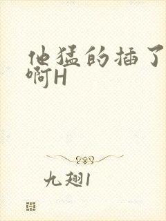 他猛的插了进去啊H