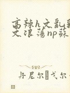 高辣h文乱乳h文浪荡np苏夏