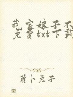 我家娘子不对劲免费txt下载封面