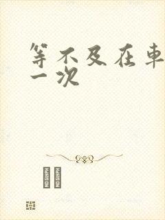 等不及在车里做一次