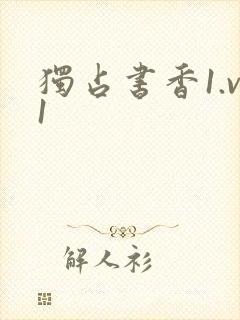 独占书香1.v1封面