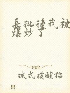 长批后我被宿敌爆炒了