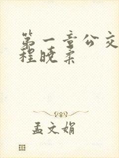 第一章公交激战程晓柔