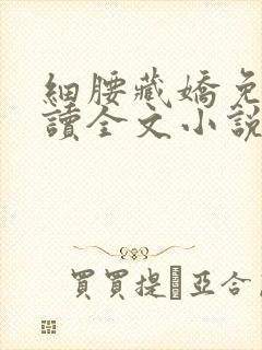 细腰藏娇免费阅读全文小说苏珞浅