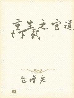 重生之官道txt下载